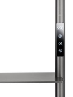 Полотенцесушитель электрический Wonzon & Woghand D?sseldorf WW-A203-GM 47x92 см тёмный графит